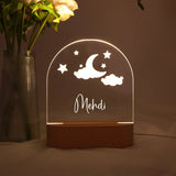 Veilleuse nuit personnalisée