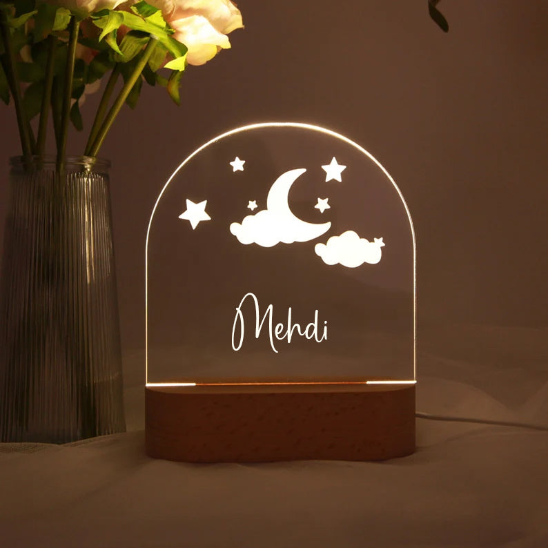 Veilleuse nuit personnalisée