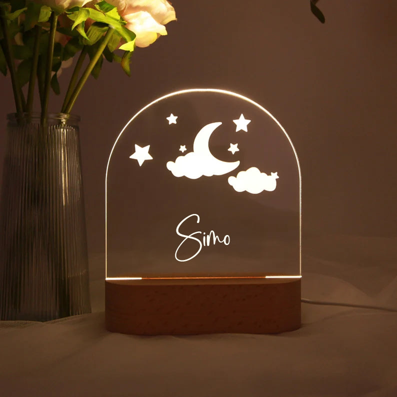 Veilleuse nuit personnalisée